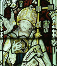 Dewi Sant in Jesus Chapel, Oxford