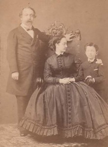 Napoleon III, Empress Eugénia and Aphonso